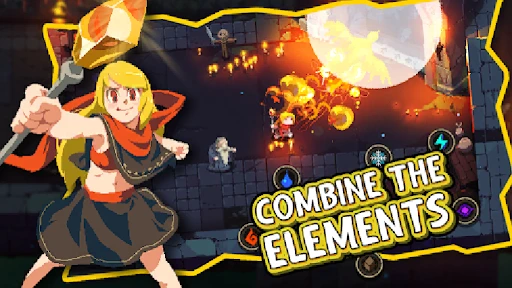 Gameplay screenshot 1 from Elemental World: Adventure - Action game